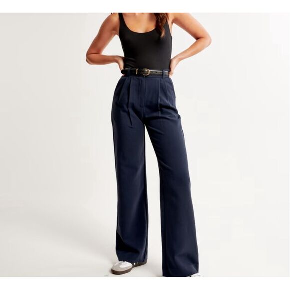 Abercrombie & Fitch Pants - Abercrombie & Fitch Tailored Crepe Pants